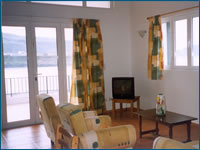 Vista Interior - Sala para baia